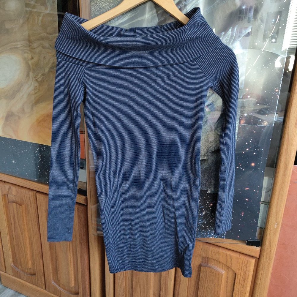 Zara off shoulder bodycon dress